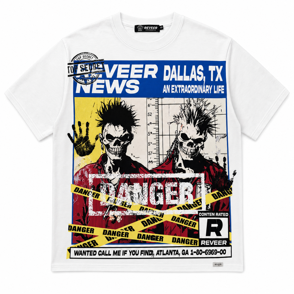 REVEER 'WANTED' TEE