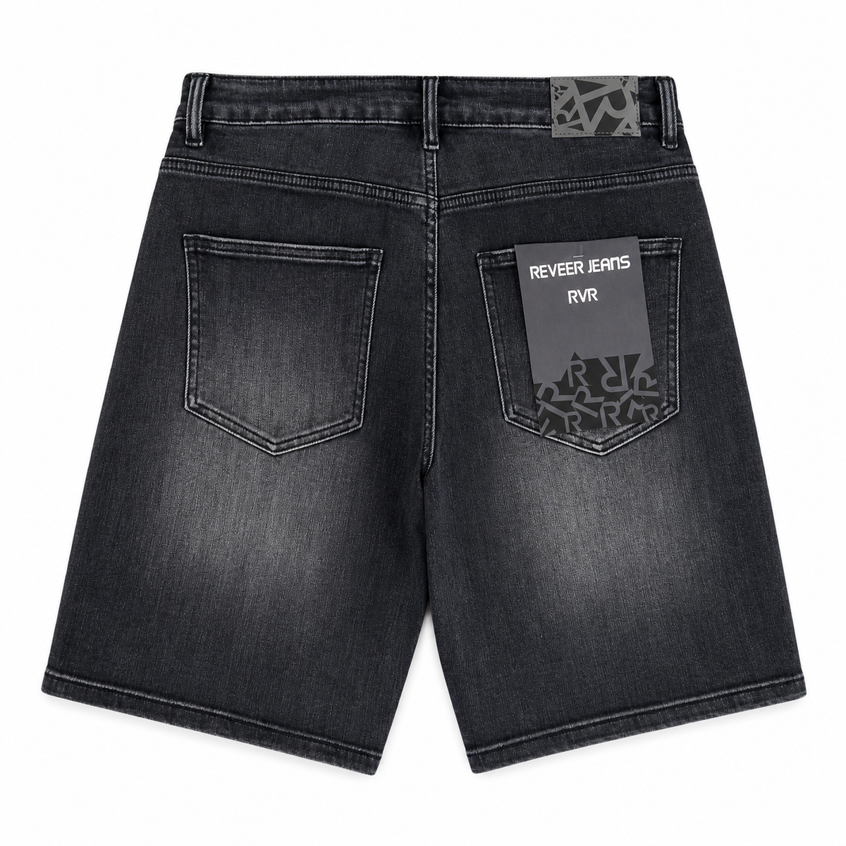 REVEER 'LIBERTY' JEAN SHORTS (BLACK)