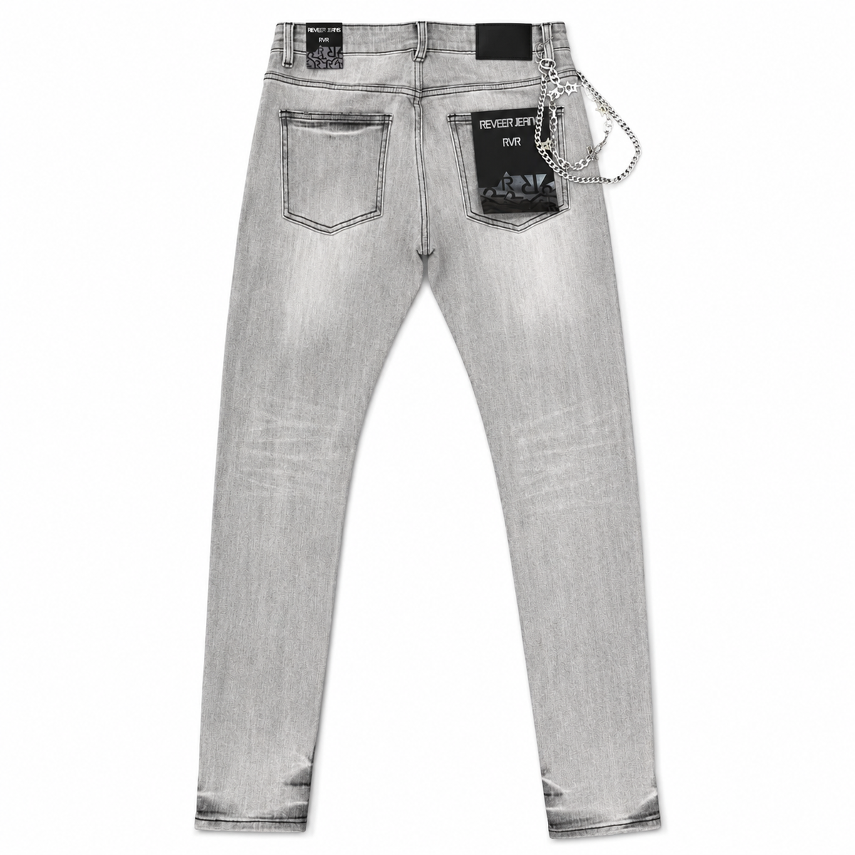 REVEER "ORIGIN" ICE GREY SKINNY DENIM (XP-15)