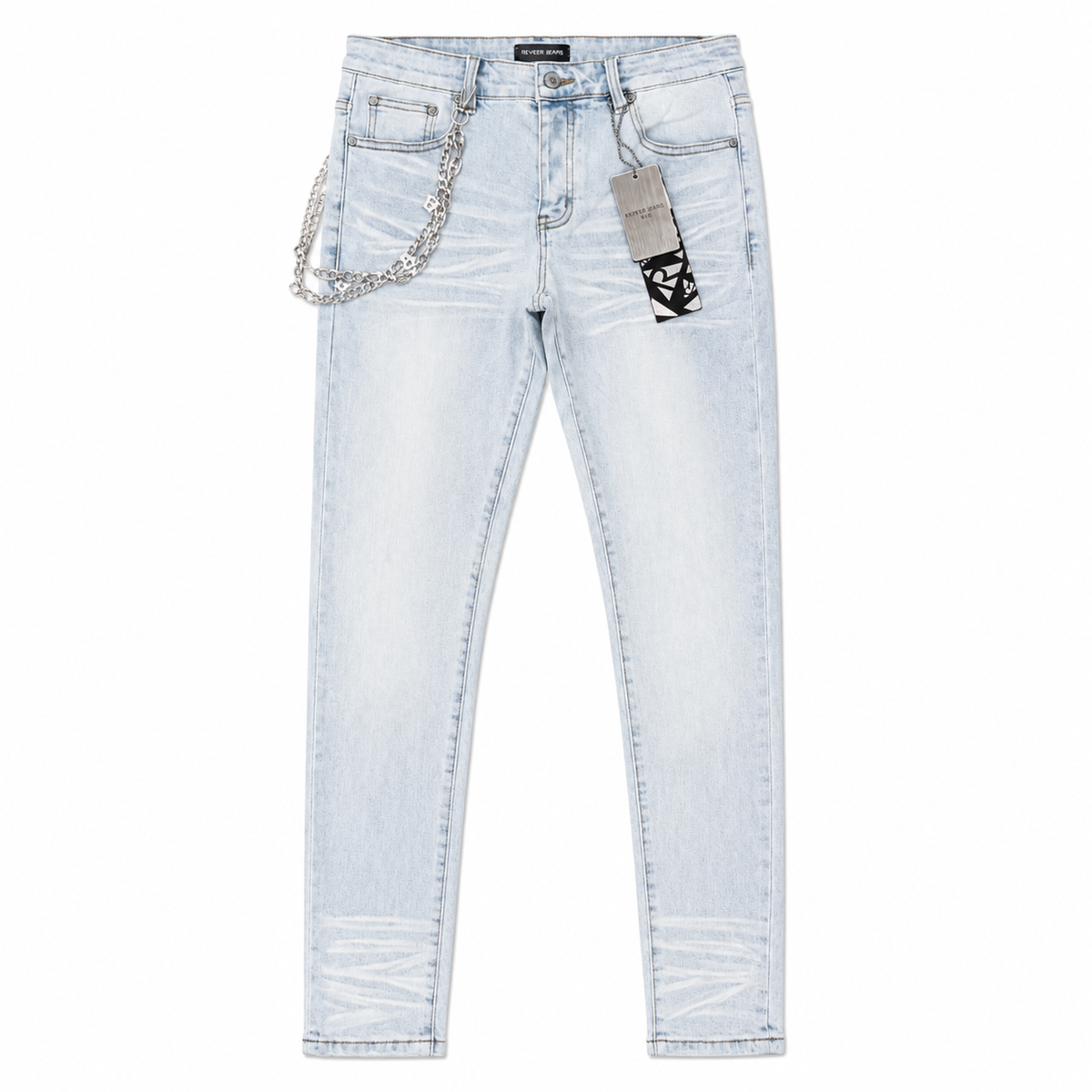 REVEER "ORIGIN" LIGHT BLUE SKINNY DENIM (XP-14)
