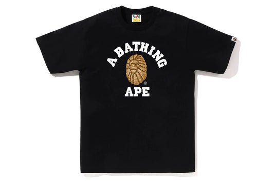 BAPE JEWELS COLLEGE TEE BLK