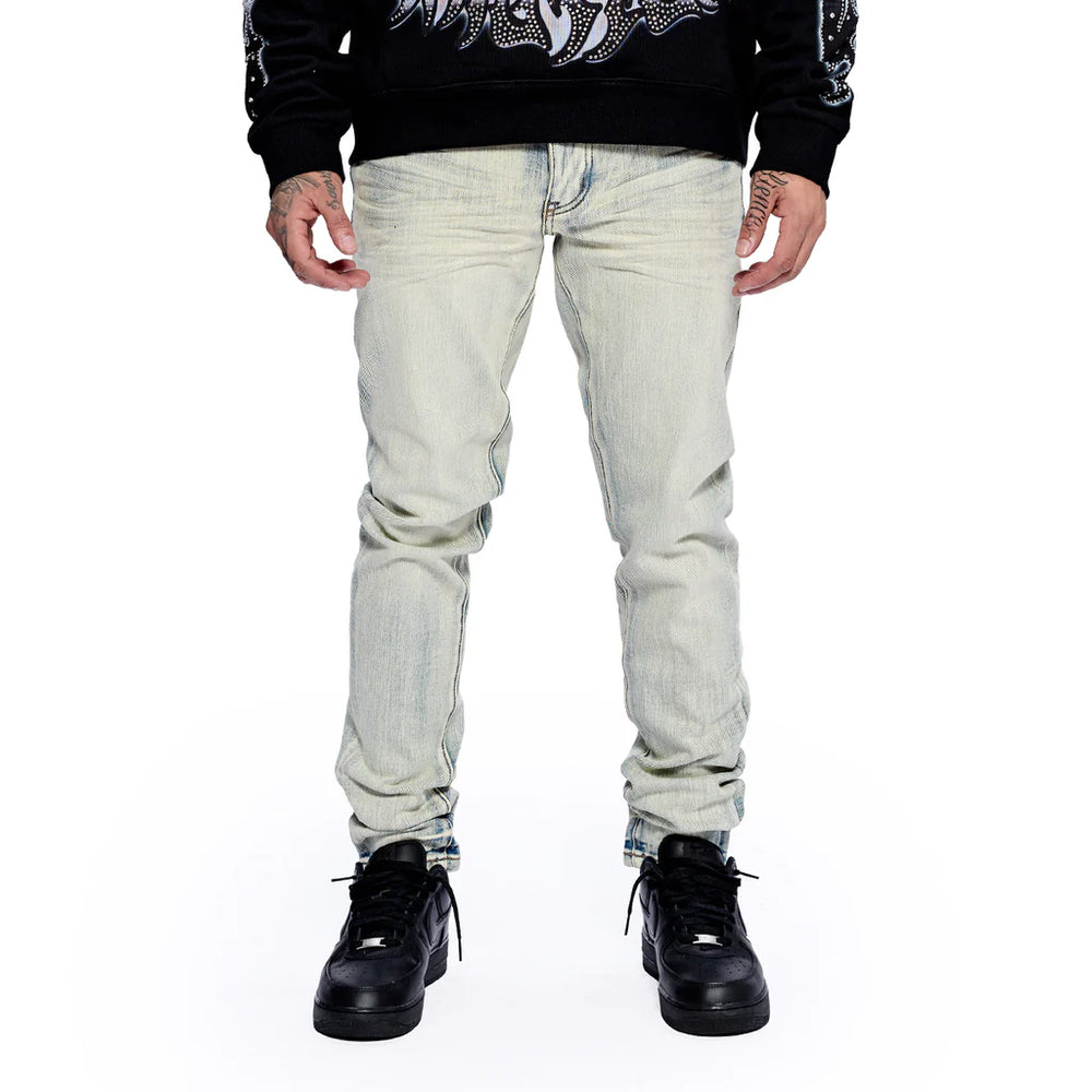 RVR "CORE" LT BLUE WASH SKINNY DENIM (JF-04)