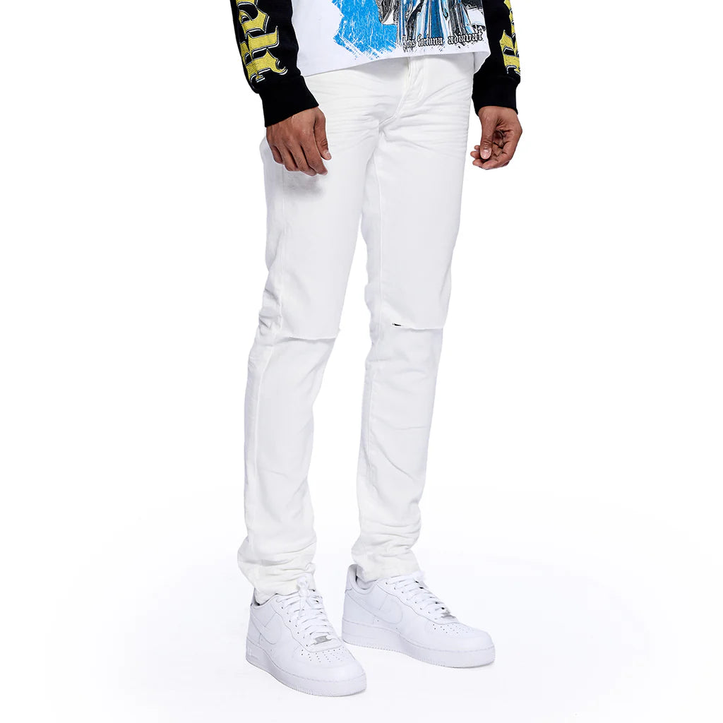 RVR "CORE" WHITE SKINNY DENIM (JC-06)
