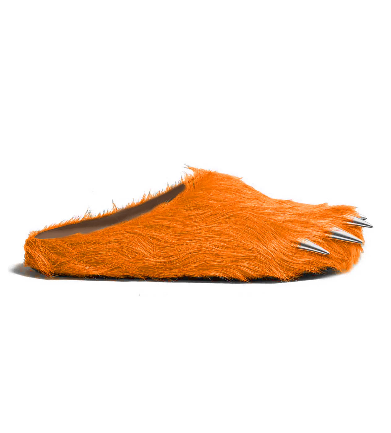 BRAVEST STUDIOS ORANGE BEAR CLAW MULES