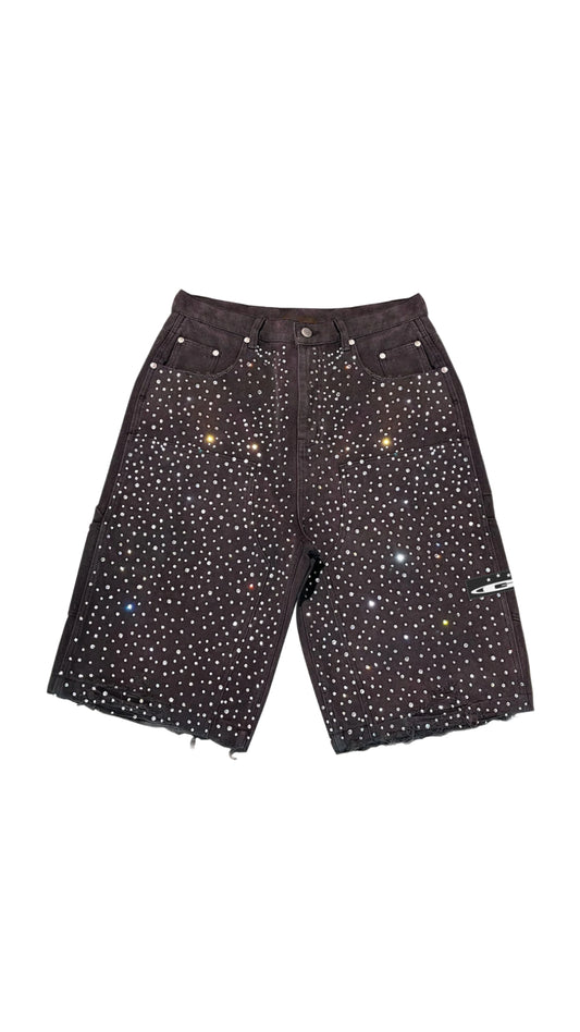 GALA "SHOW" BLACK WASH DENIM JORTS