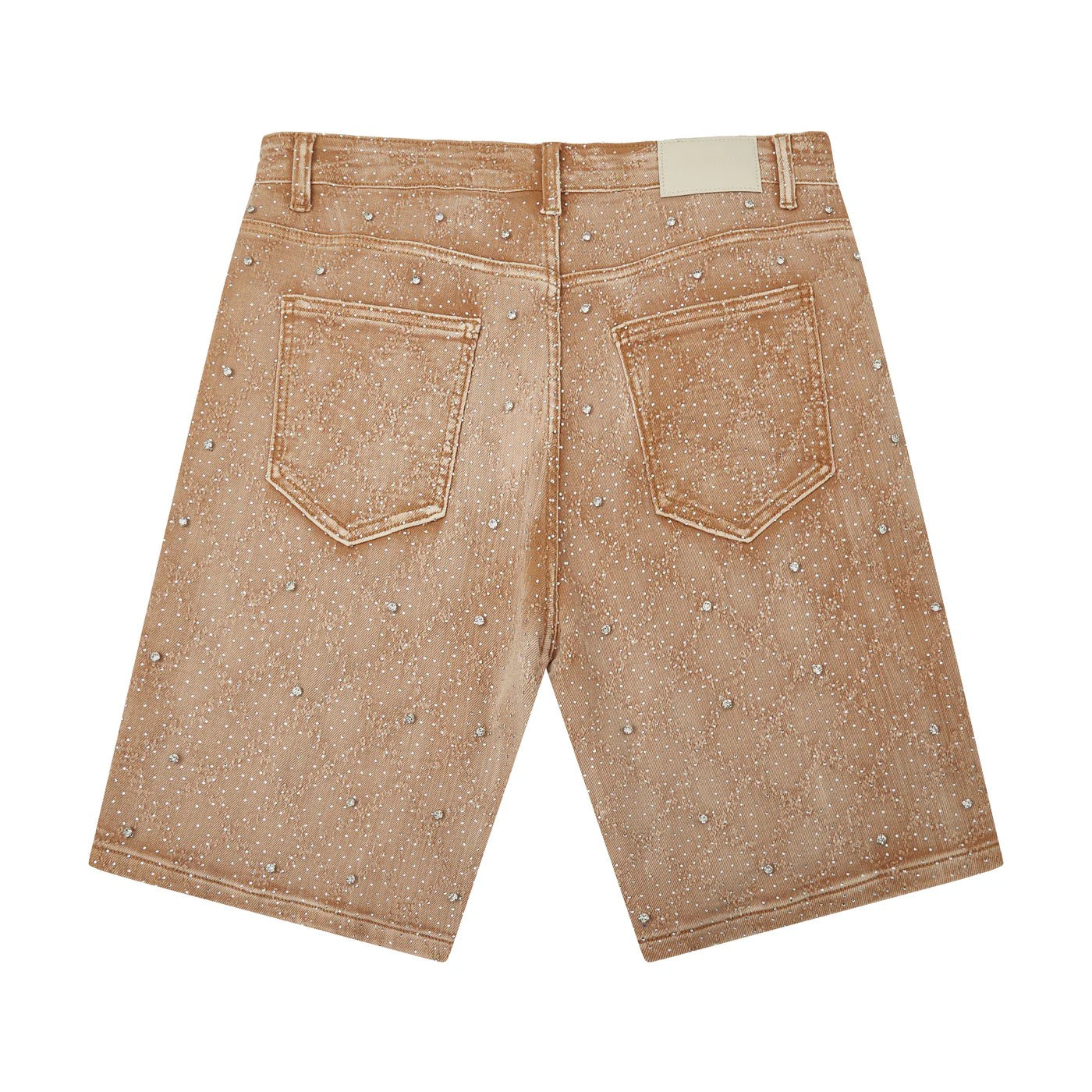 AS 'GEMSTONE' SHORTS - LIGHT BROWN