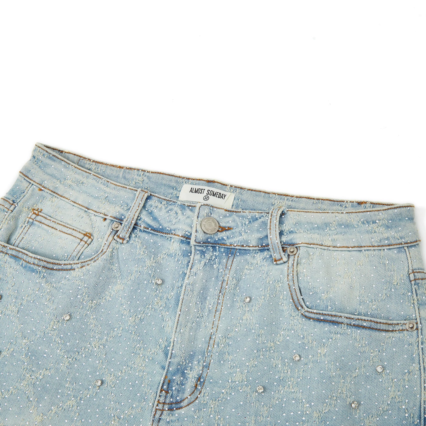 AS 'GEMSTONE' SHORTS - BLUE WASH