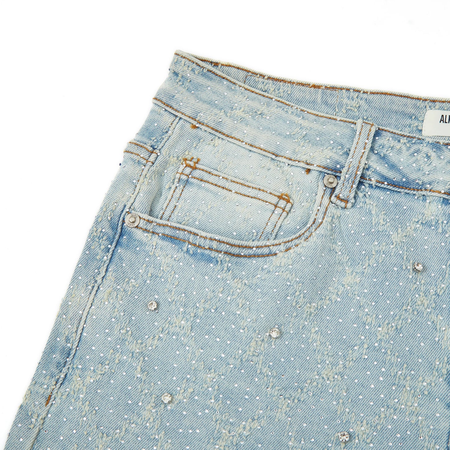 AS 'GEMSTONE' SHORTS - BLUE WASH