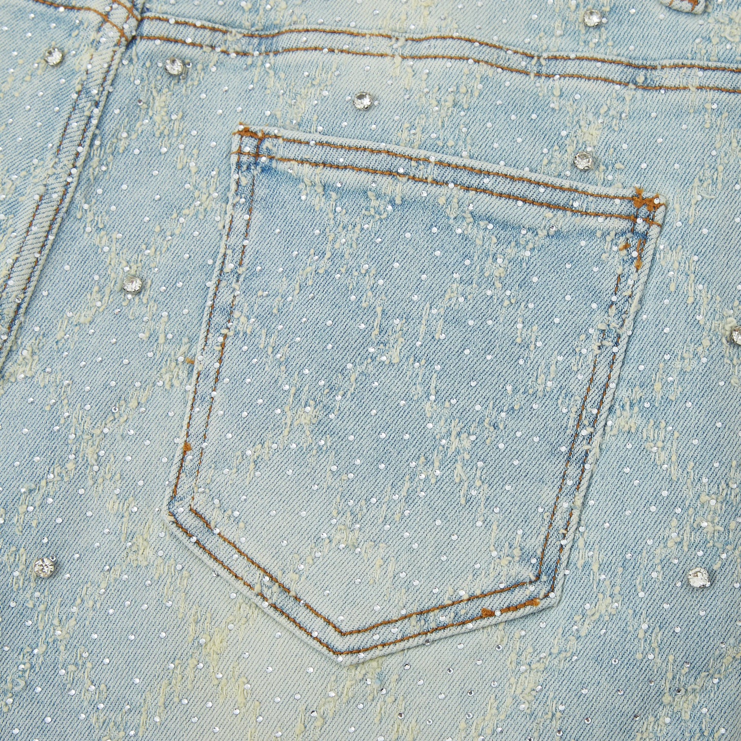 AS 'GEMSTONE' SHORTS - BLUE WASH