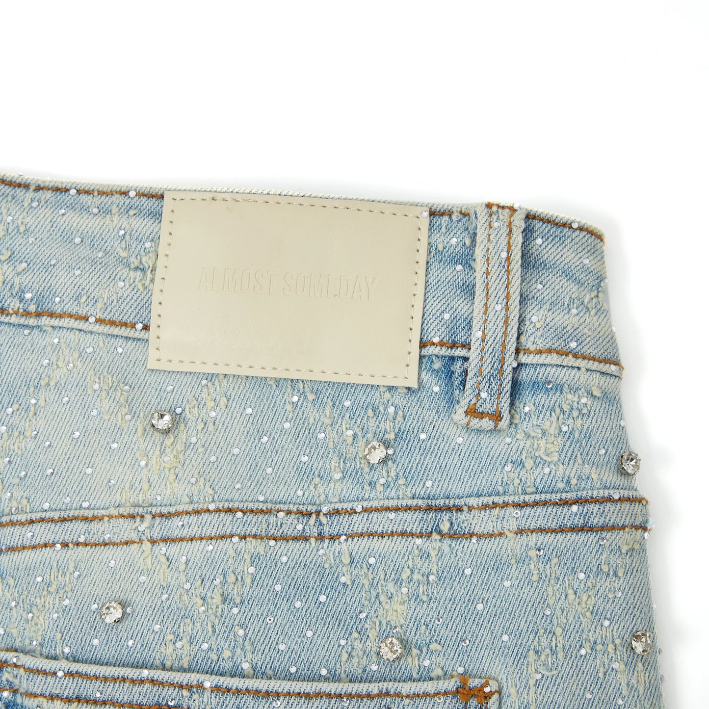 AS 'GEMSTONE' SHORTS - BLUE WASH
