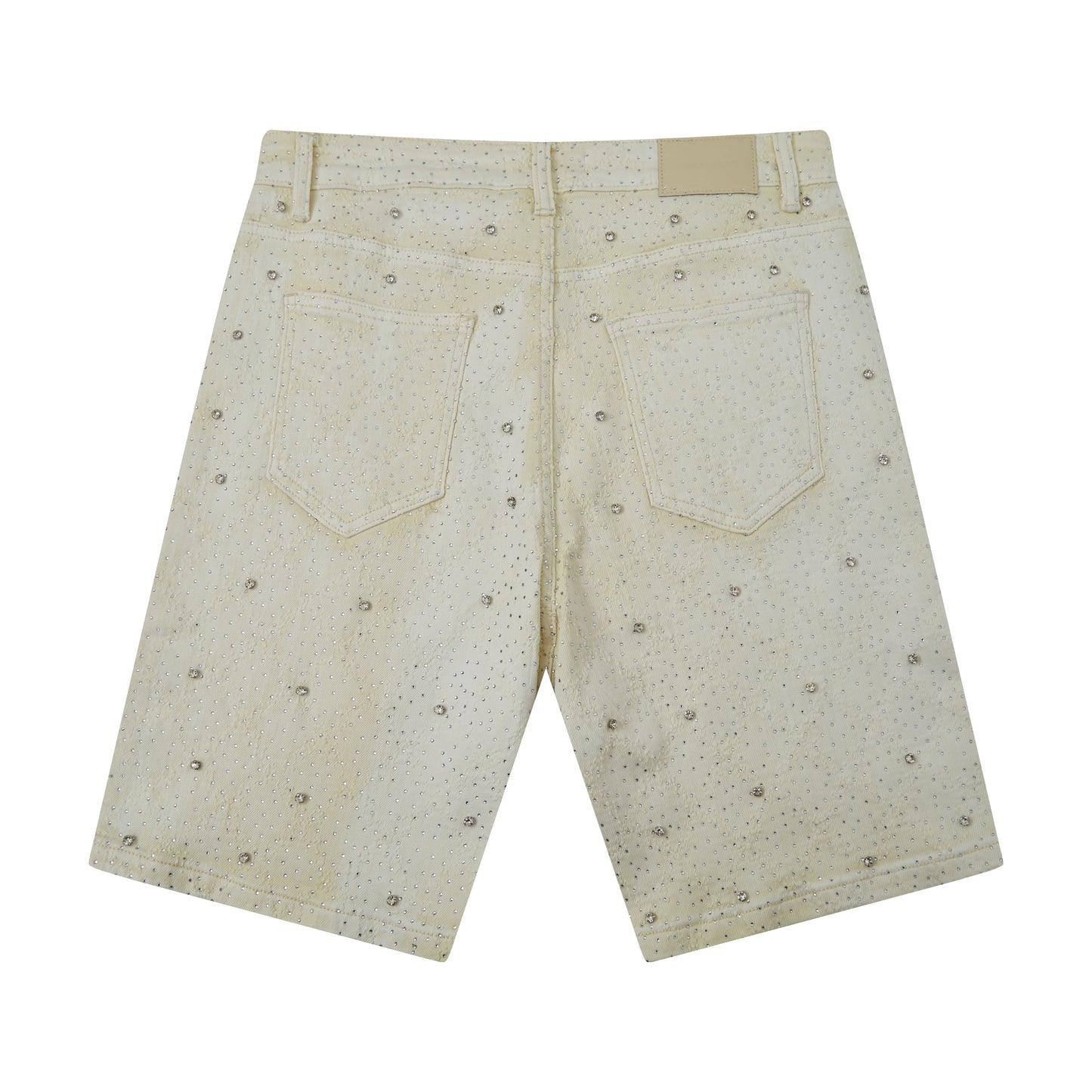 AS 'GEMSTONE' SHORTS - CREAM WASH