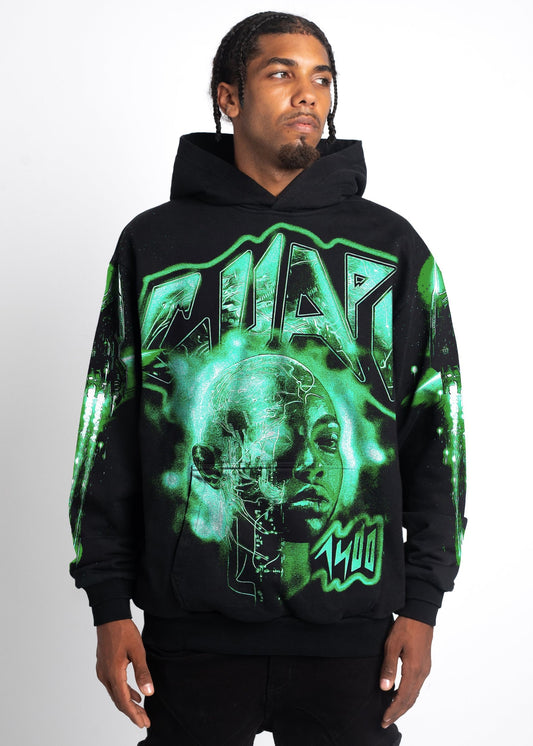 GUAPI OBSIDIAN SLIME HOODIE