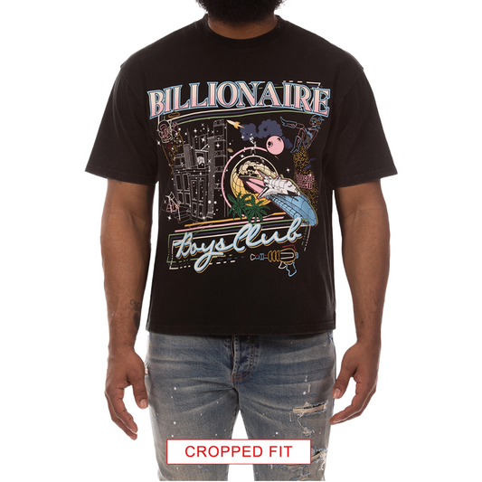 BB TO THE MOON SS KNIT - BLACK