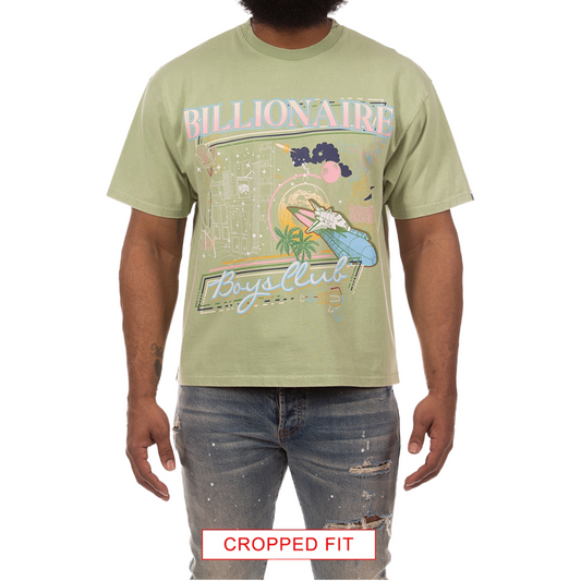 BB TO THE MOON SS KNIT - FOREST SHADE