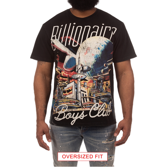 BB SKYCITY SS KNIT - BLACK