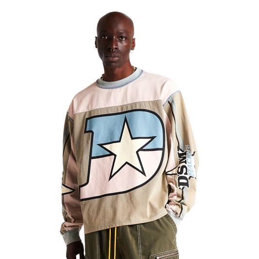 DSM SUPERCROSS LONGSLEEVE - PINK/GREY