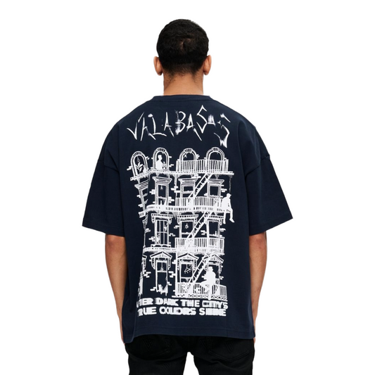 VALABASAS 'REVEAL' TEE - NAVY