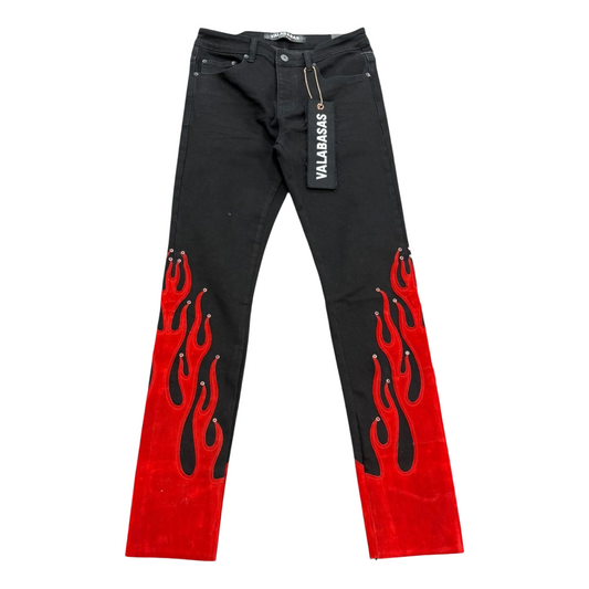 VALABASAS 'FLAREBLAZE' SKINNY DENIM