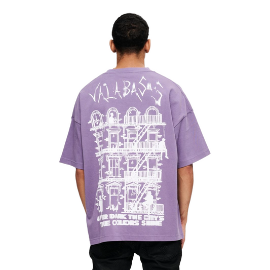 VALABASAS 'REVEAL' TEE - PURPLE