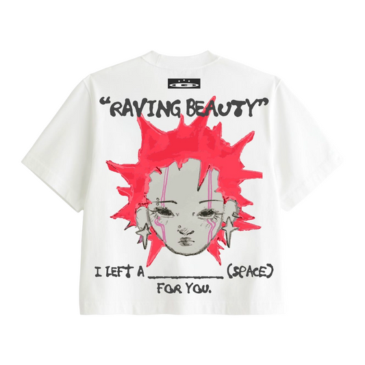 GALA RAVE TEE - WHITE