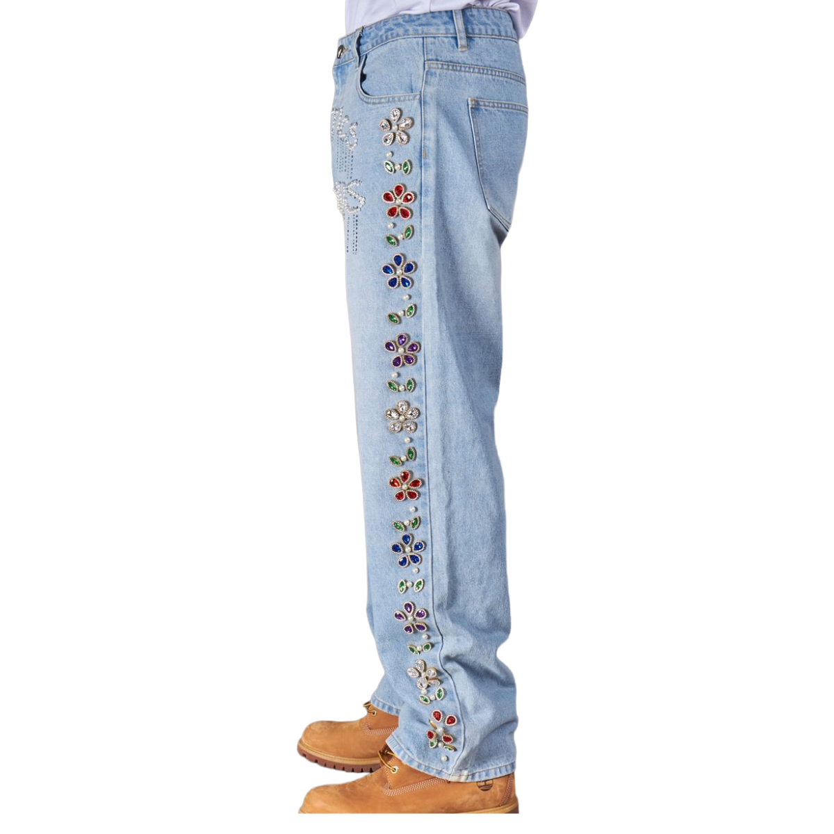 POLITICS 'QUIN' LIGHT BLUE DENIM