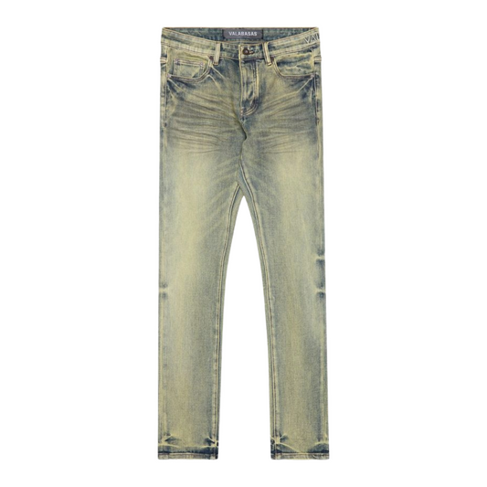 VALABASAS "MR.FLEX" YELLOW WASH DENIM