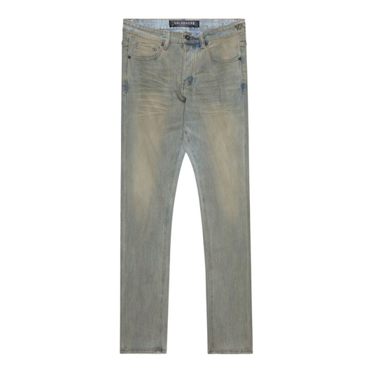 VALABASAS "MR.FLEX" DIRTY LT BLUE WASHED DENIM