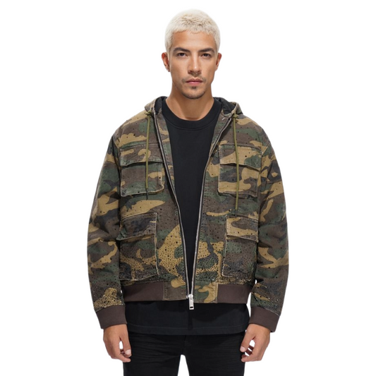 VALABASAS STALKER JACKET - FOILAGE GREEN