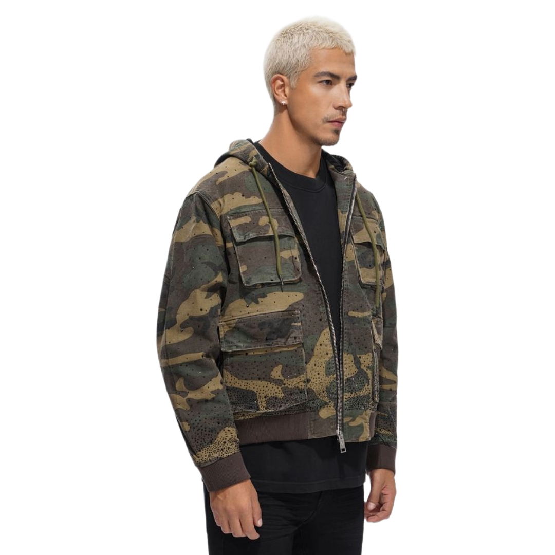 VALABASAS STALKER JACKET - FOILAGE GREEN