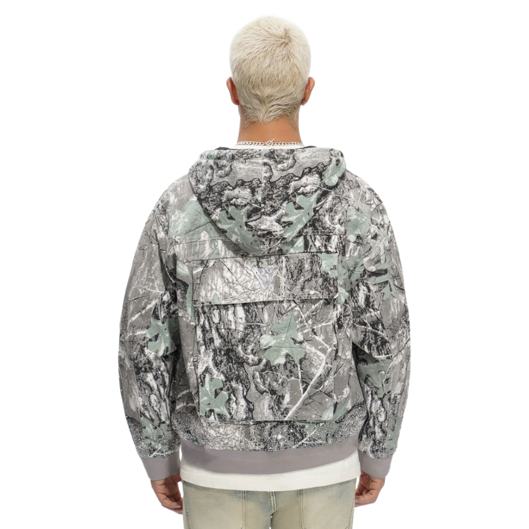 VALABASAS STALKER JACKET - GREY FOREST