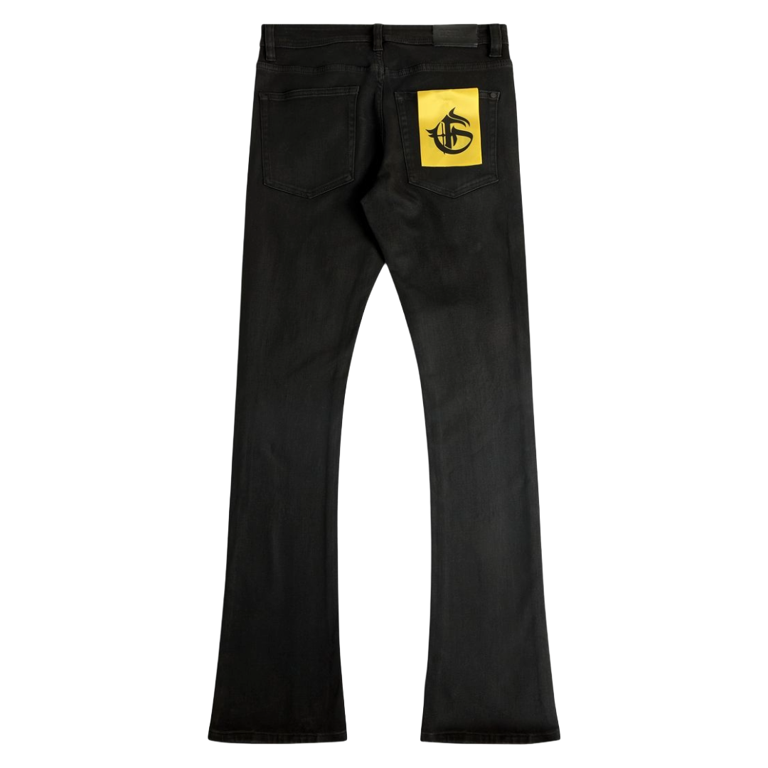 GFTD LUKE WAX BLK DENIM