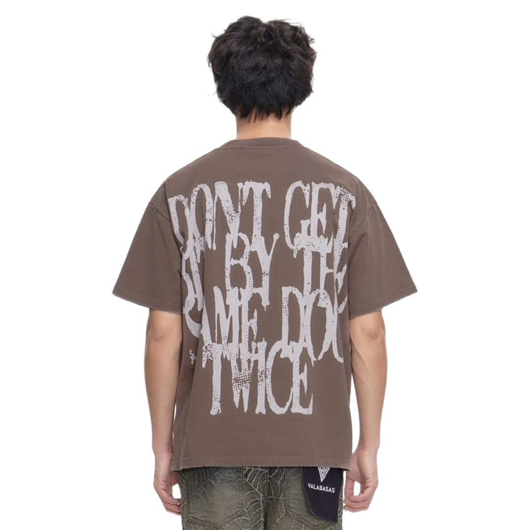 VALABASAS "DAWG" BROWN TEE