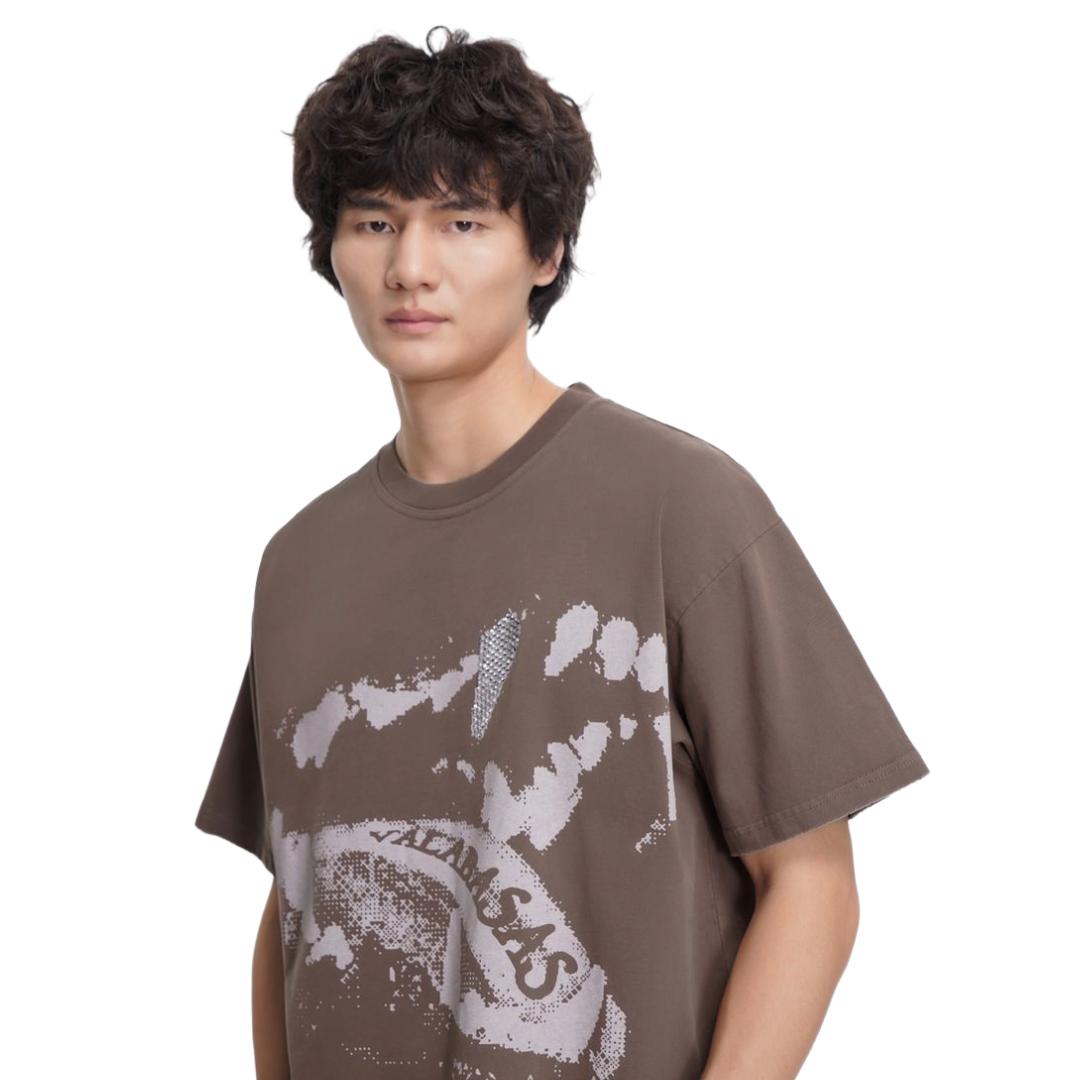 VALABASAS "DAWG" BROWN TEE