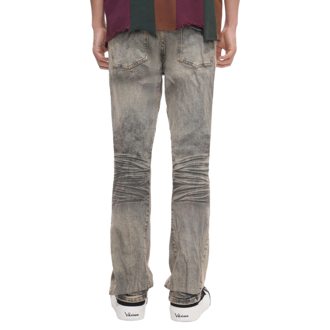 VALABASAS "FAX" VTG WASH STACKED DENIM