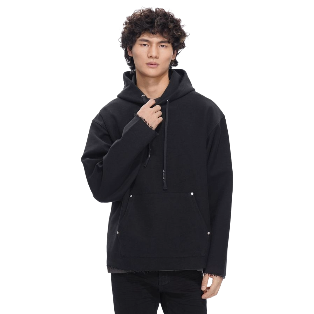 VALABASAS "HAND IT" BLACK HOODIE