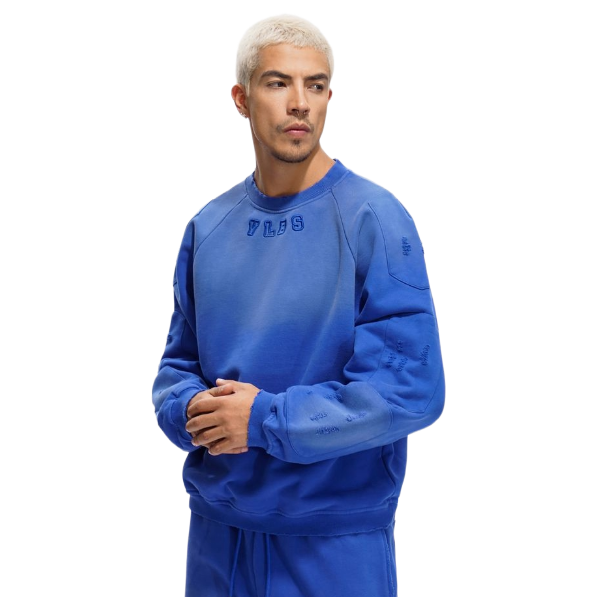 VALABASAS BLUE SHIELD SWEATER