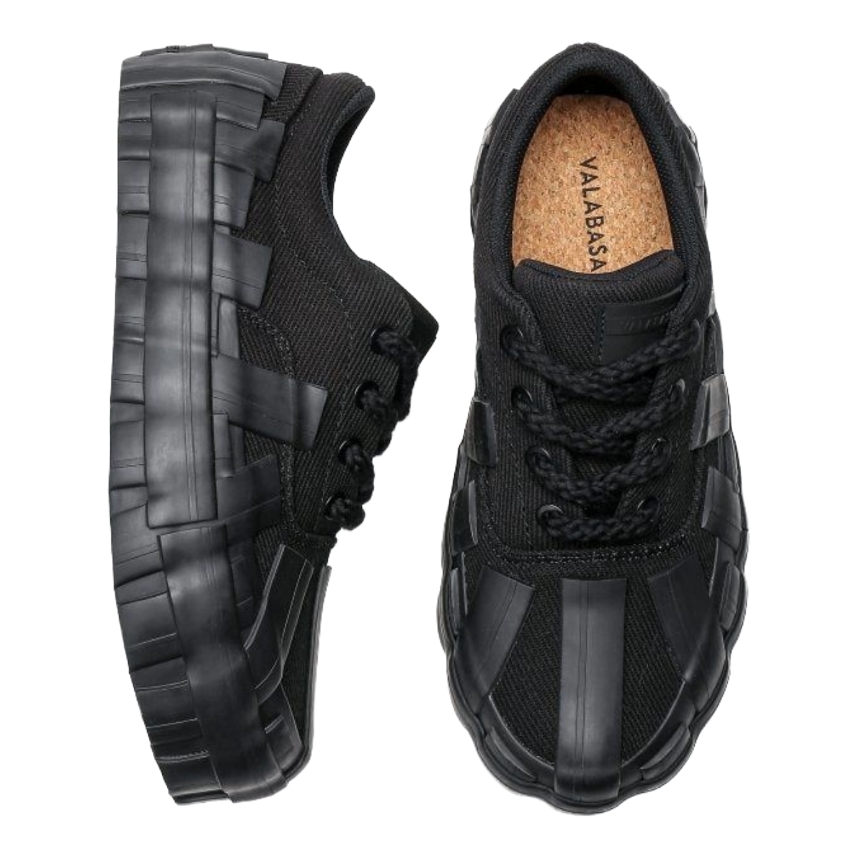VALABASAS YURATSU 100 TRIPLE BLACK SHOES