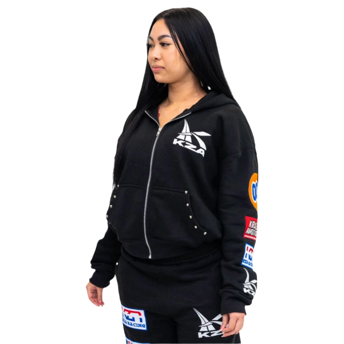 KRAZY AMBITIONS SPEED ZONE BLACK JACKET