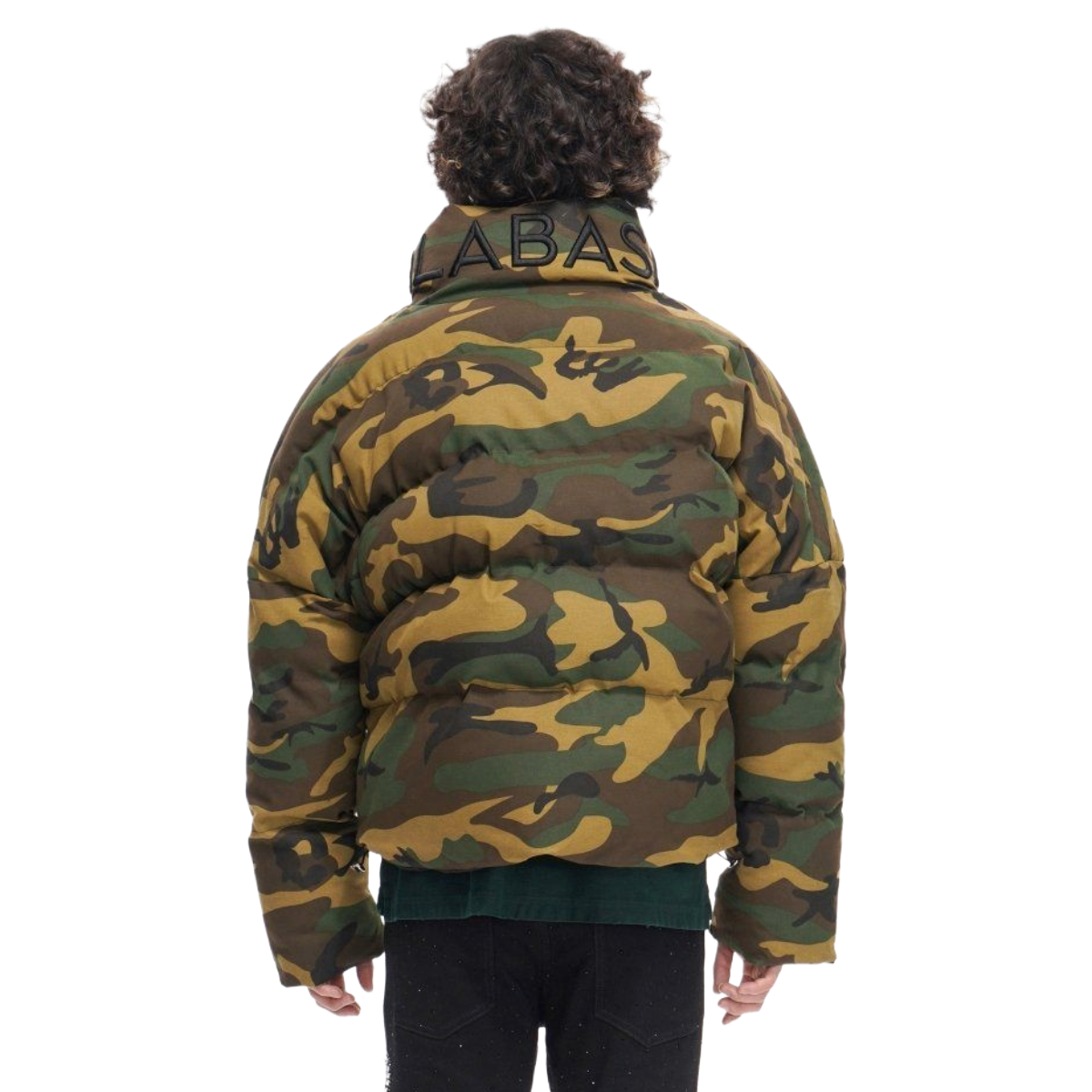 VALABASAS MR. PUFFER DENIM JACKET - CAMO