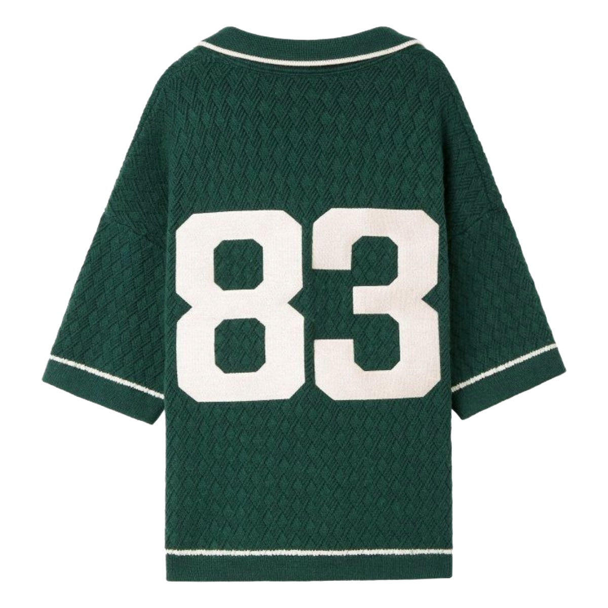 VDL SOLIS KNIT POLO - GREEN (CASHMERE BLEND)