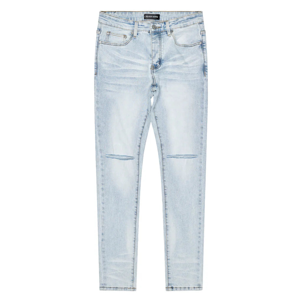RVR "CORE" ICE BLUE WASH SKINNY DENIM (JC-03)