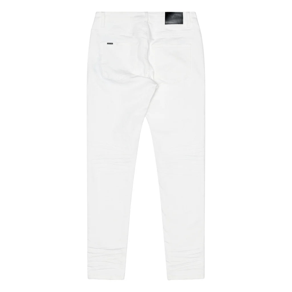 RVR "CORE" WHITE SKINNY DENIM (JC-06)