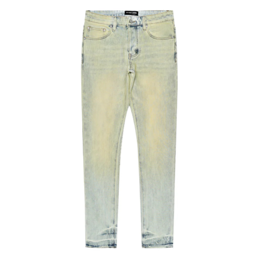 RVR "CORE" BLUE N YELLOW WASH SKINNY DENIM (JF-06)