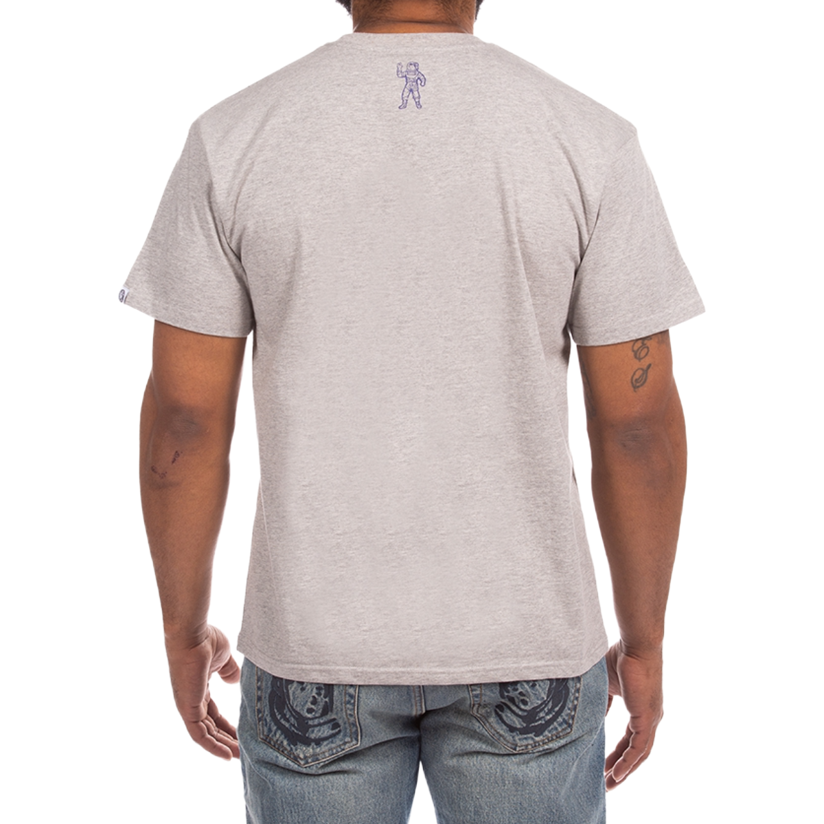 BB SS CURVE TEE (HEATHER GREY)