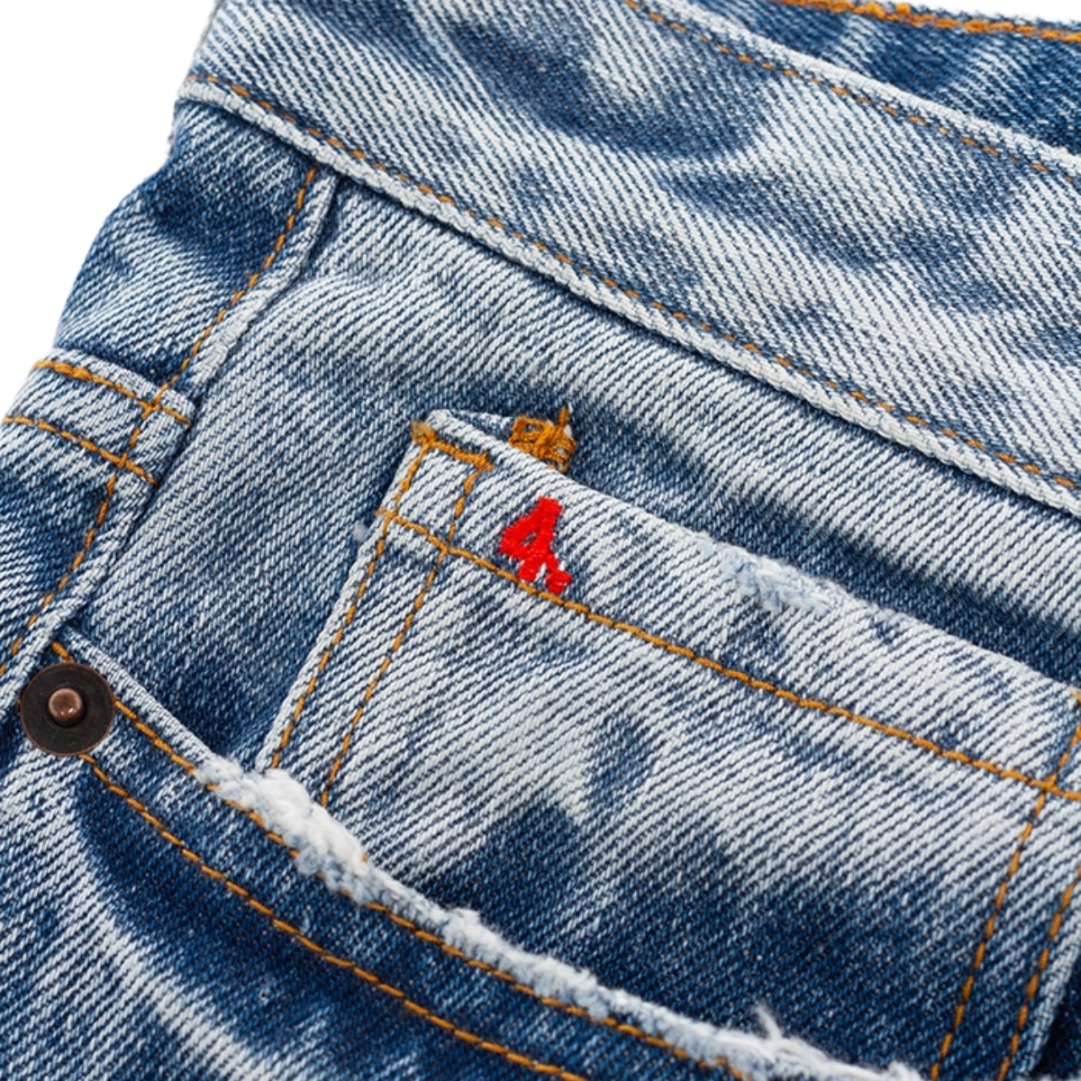 BLDG4 PANTHEON DENIM SHORTS