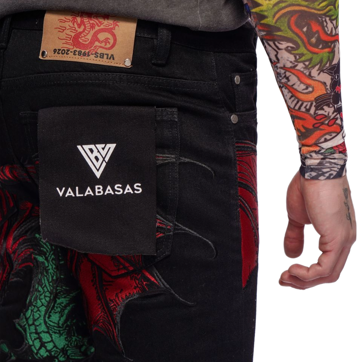 VALABASAS "RYU" STACKED DENIM