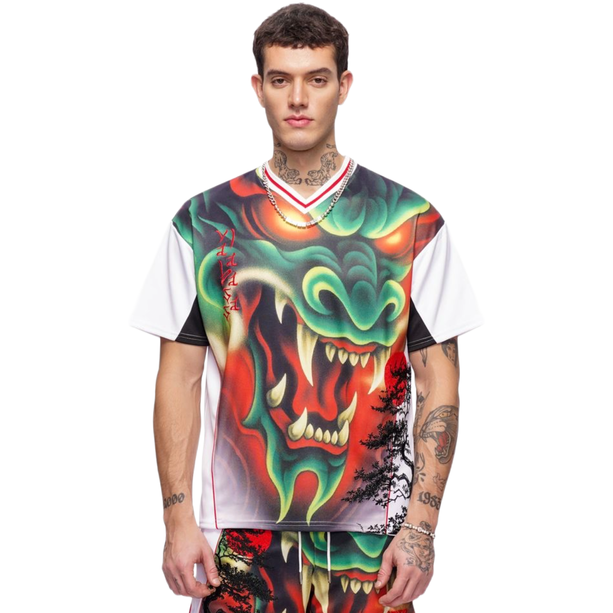 VALABASAS "GREEN INFERNO" TEE