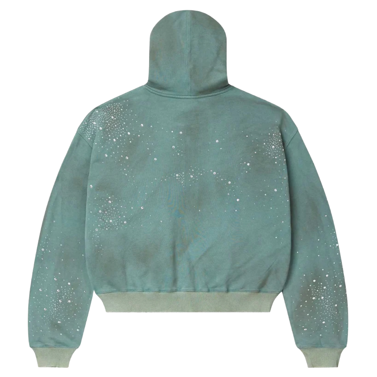 VALE FOREVER BANK ZIP UP HOODIE GREEN