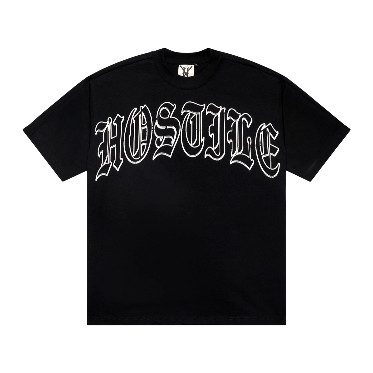 XHOSTILE 'KNIGHTFALL' TEE - BLACK