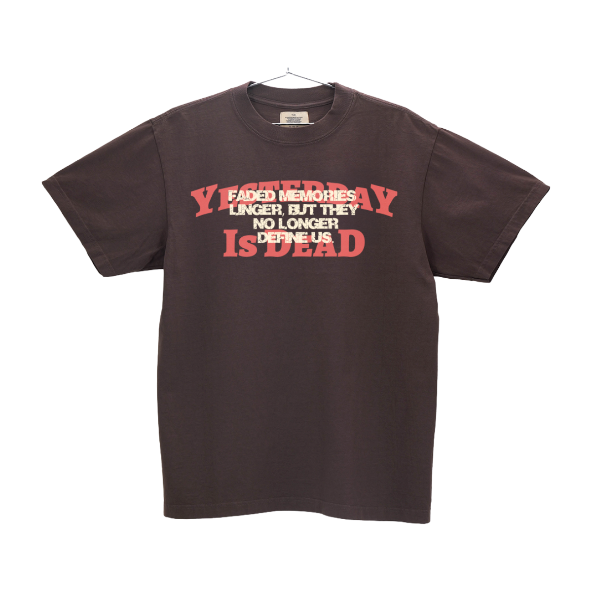 YID THROUGH THE HAZE TEE - MOCHA